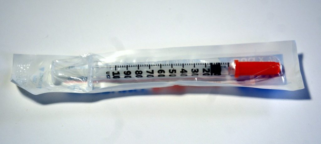 insulin needle
