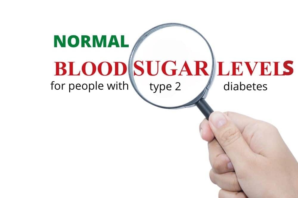 blood sugar levels for type 2 diabetes
