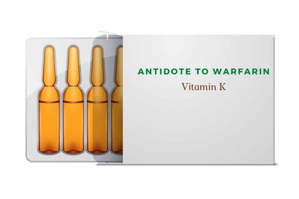 Antidote to warfarin